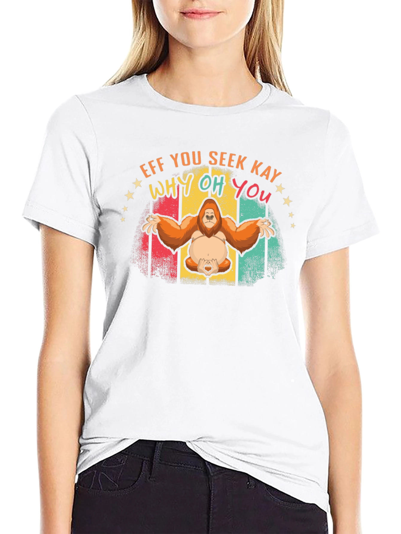 EKY Why Oh You Gorilla Graphic Tee