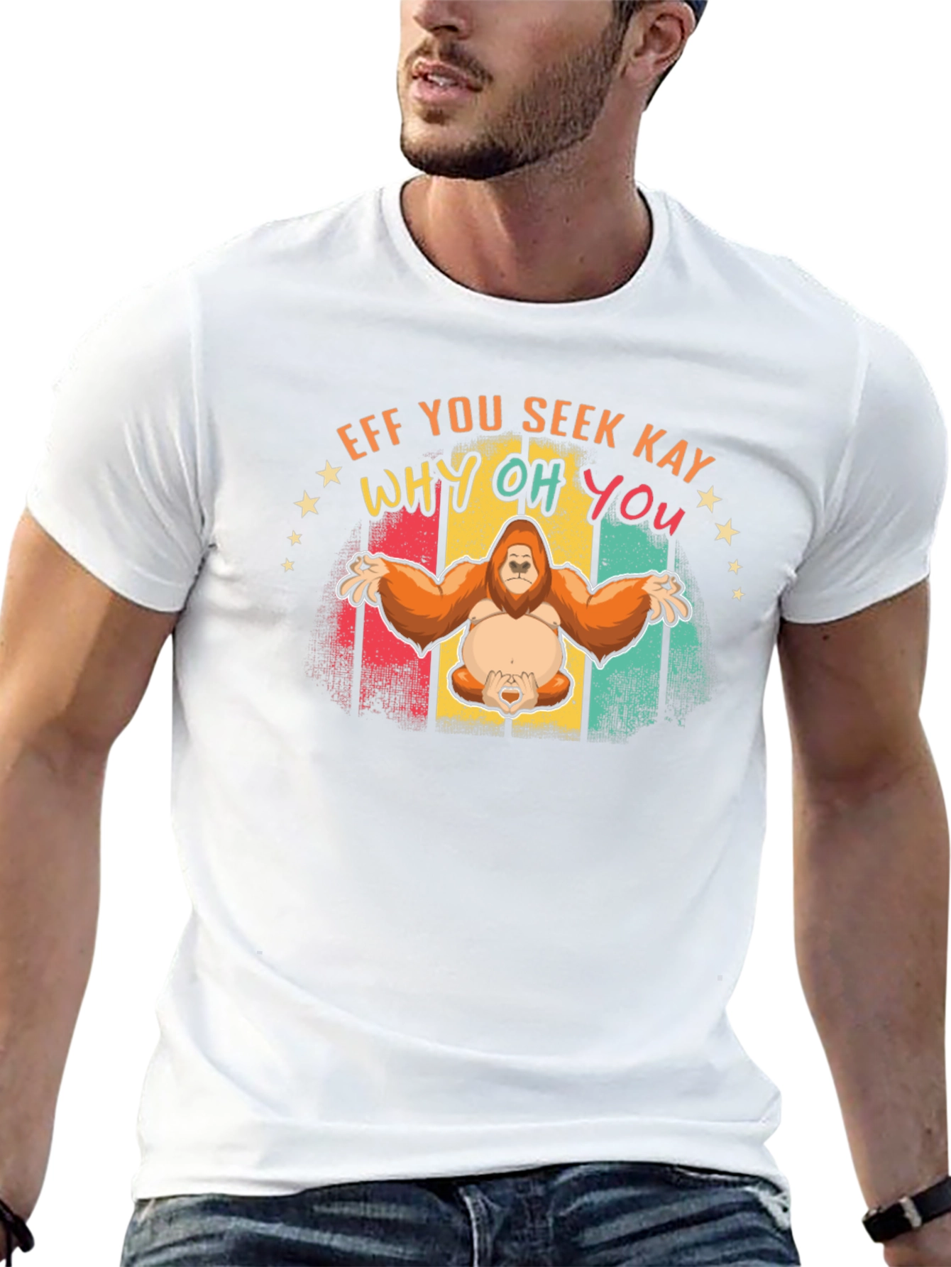 EKY Why Oh You Gorilla Graphic Tee