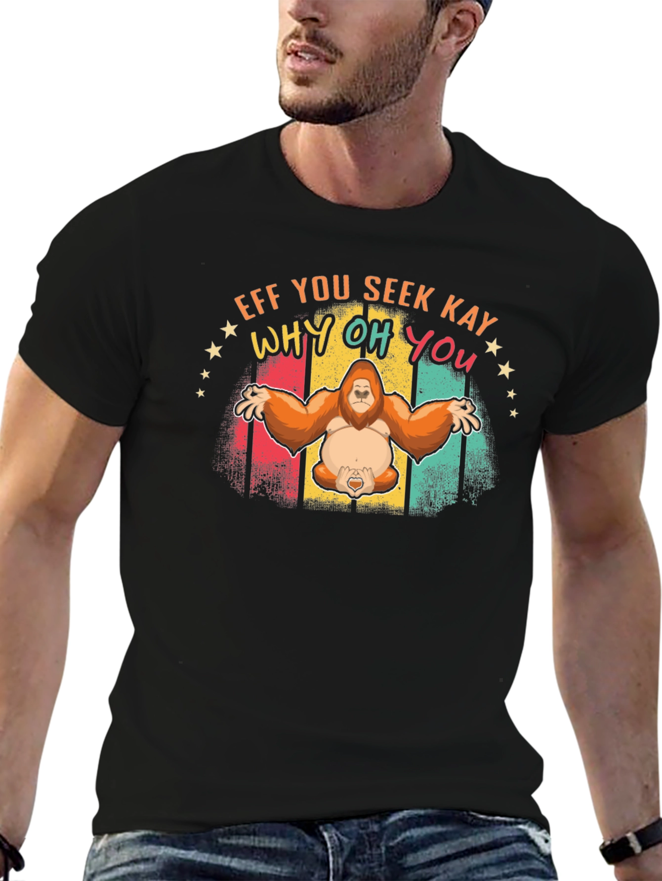 EKY Why Oh You Gorilla Graphic Tee