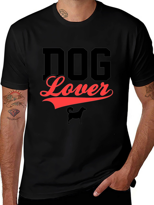 Dog Lover Black T-Shirt