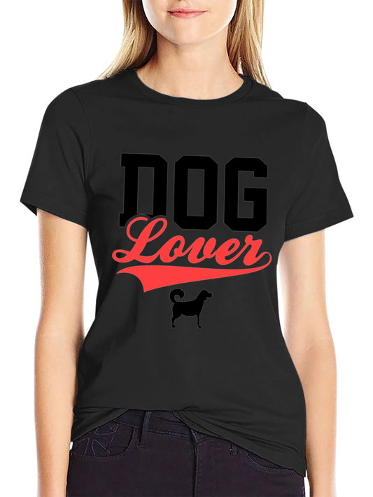 Dog Lover Black T-Shirt