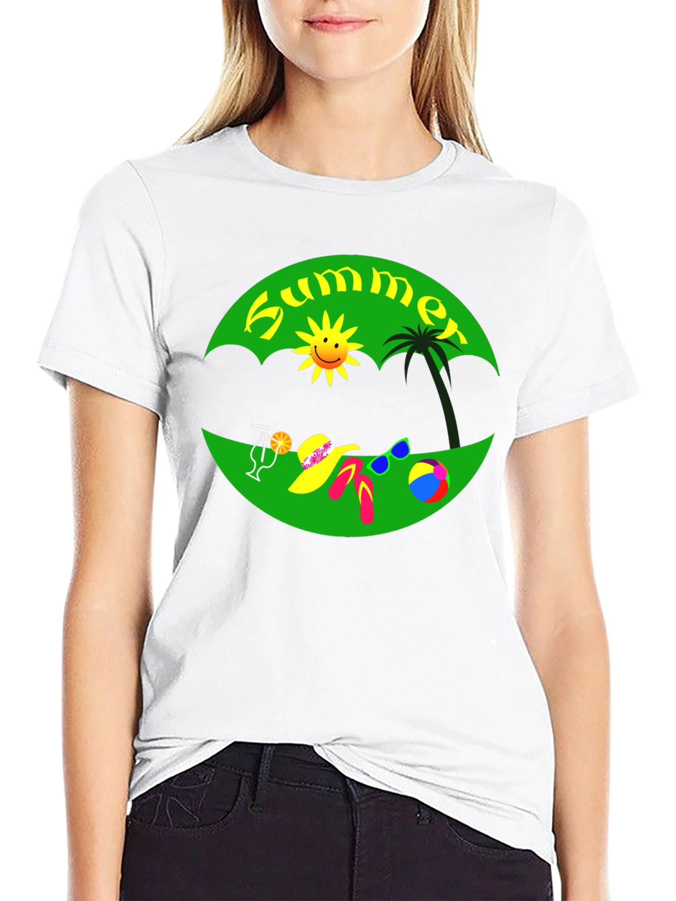 Summer Beach T-Shirt: Fun in the Sun Design