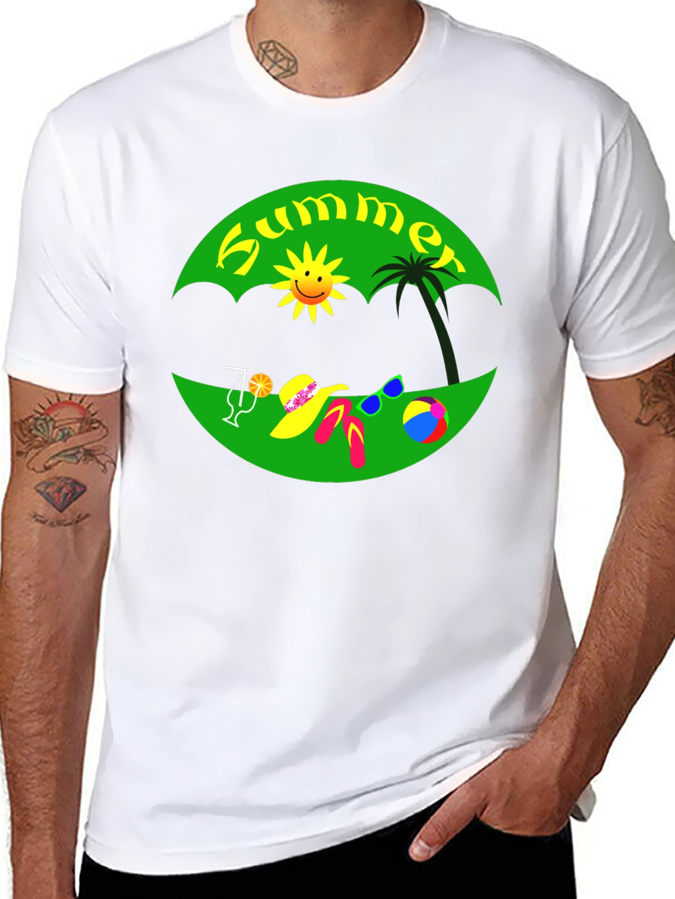 Summer Beach T-Shirt: Fun in the Sun Design
