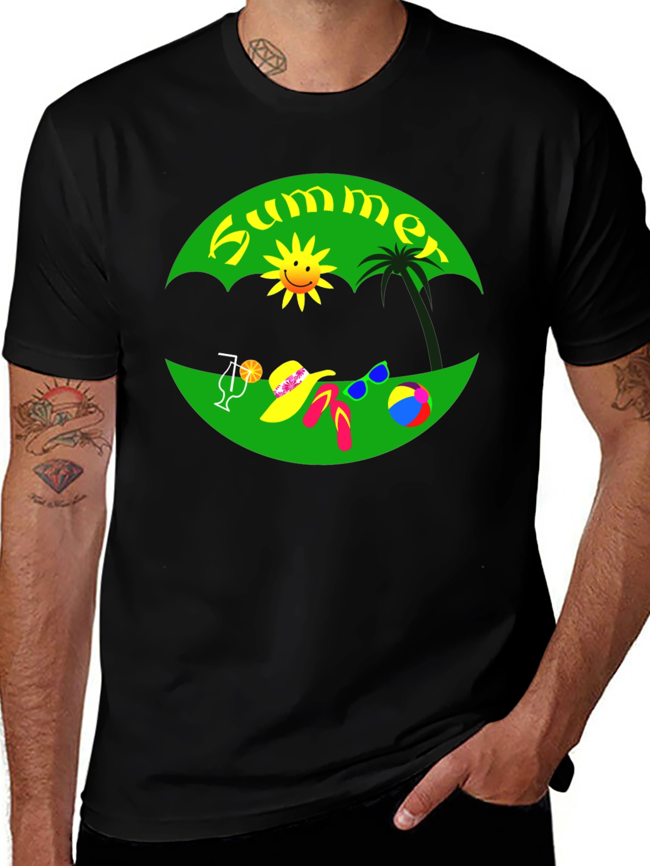 Summer Beach T-Shirt: Fun in the Sun Design
