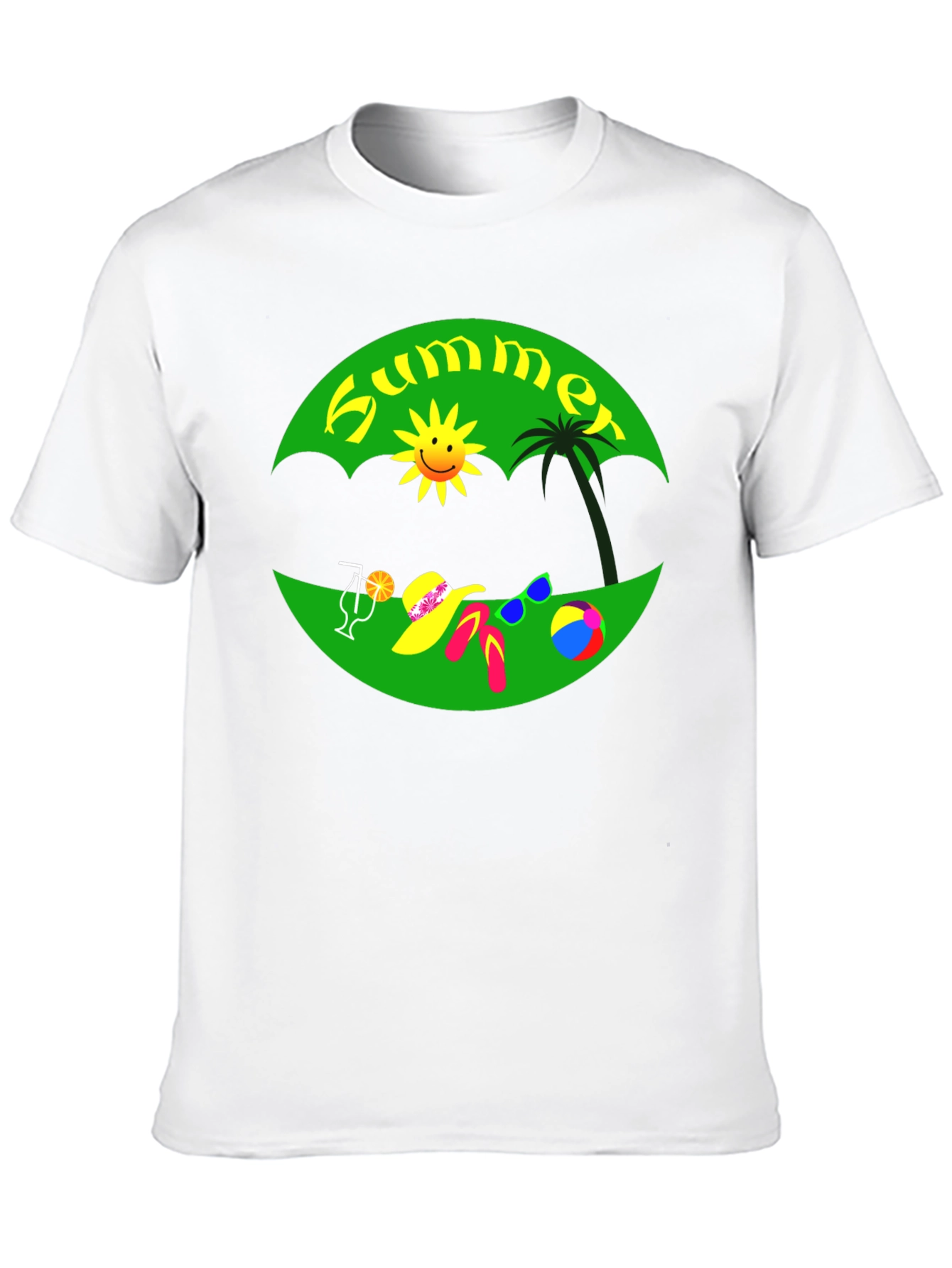 Summer Beach T-Shirt: Fun in the Sun Design