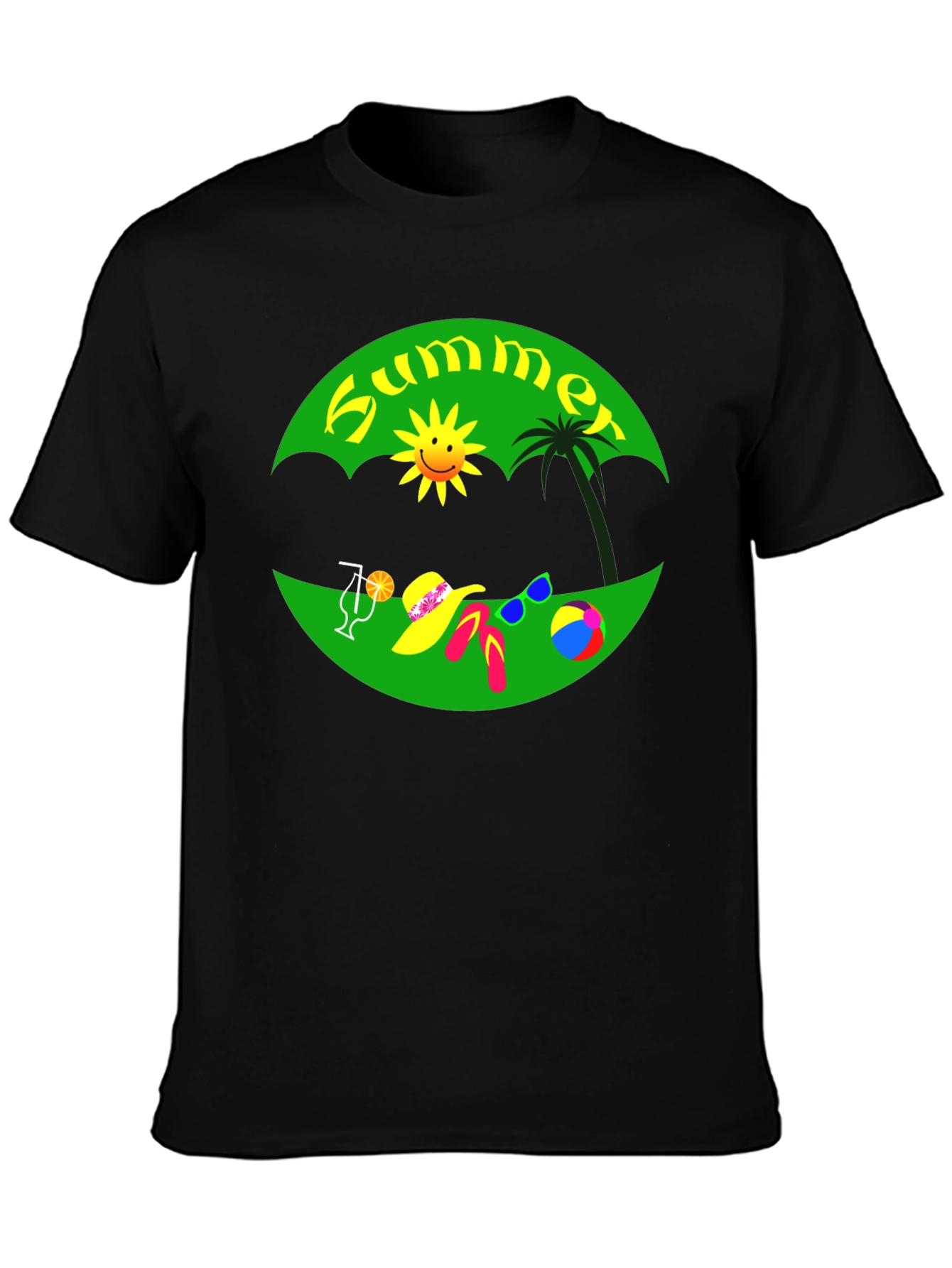 Summer Beach T-Shirt: Fun in the Sun Design