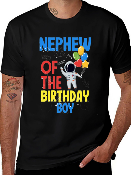 Nephew of the Birthday Boy Astronaut T-Shirt