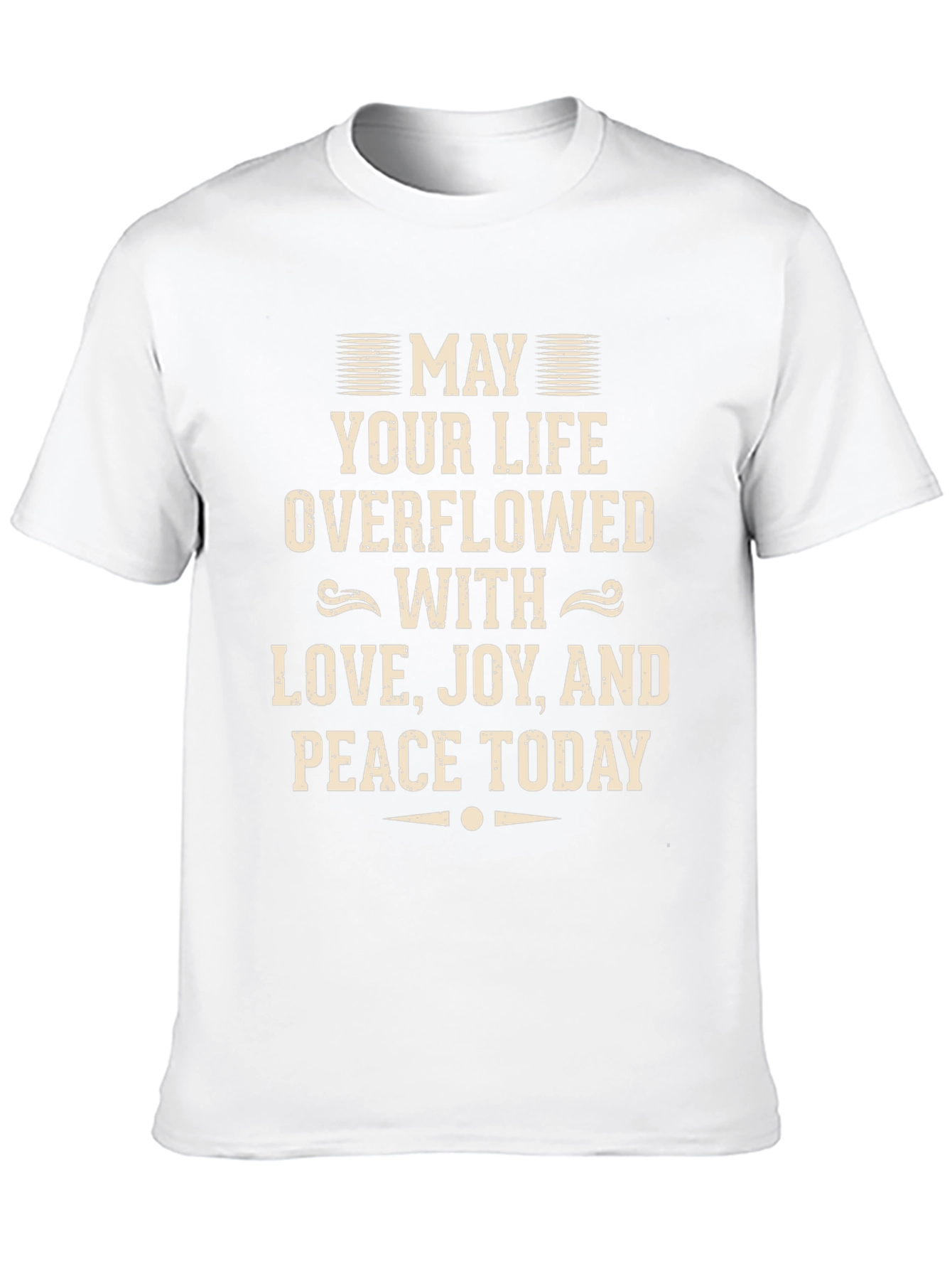 Inspirational T-Shirt - Love Joy Peace Graphic Tee