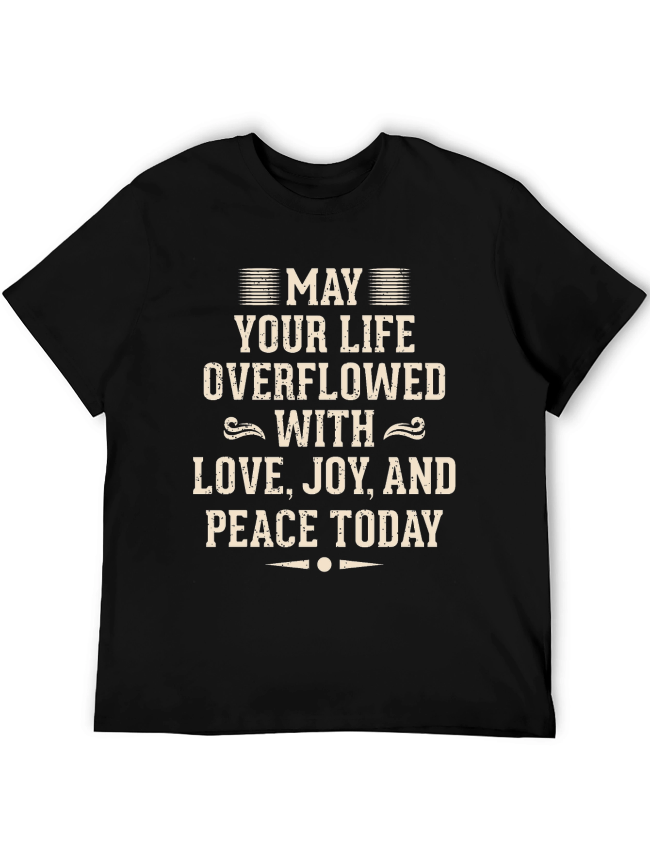 Inspirational T-Shirt - Love Joy Peace Graphic Tee