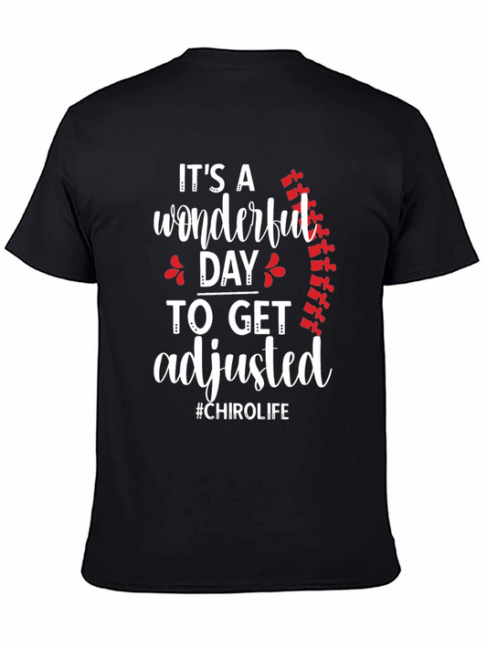 Chiropractor Adjustment T-Shirt - #CHIROLIFE