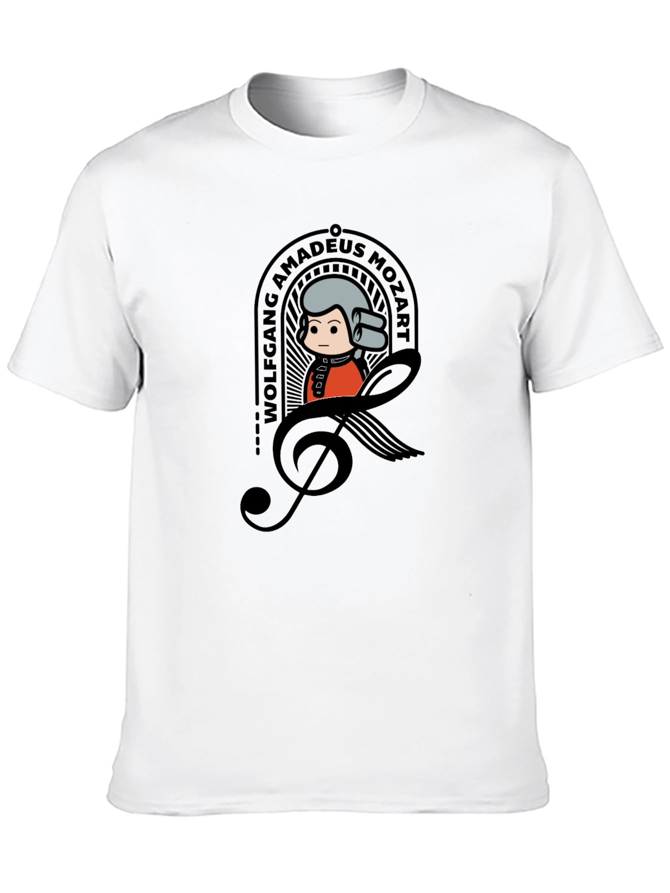 Wolfgang Amadeus Mozart Music T-Shirt