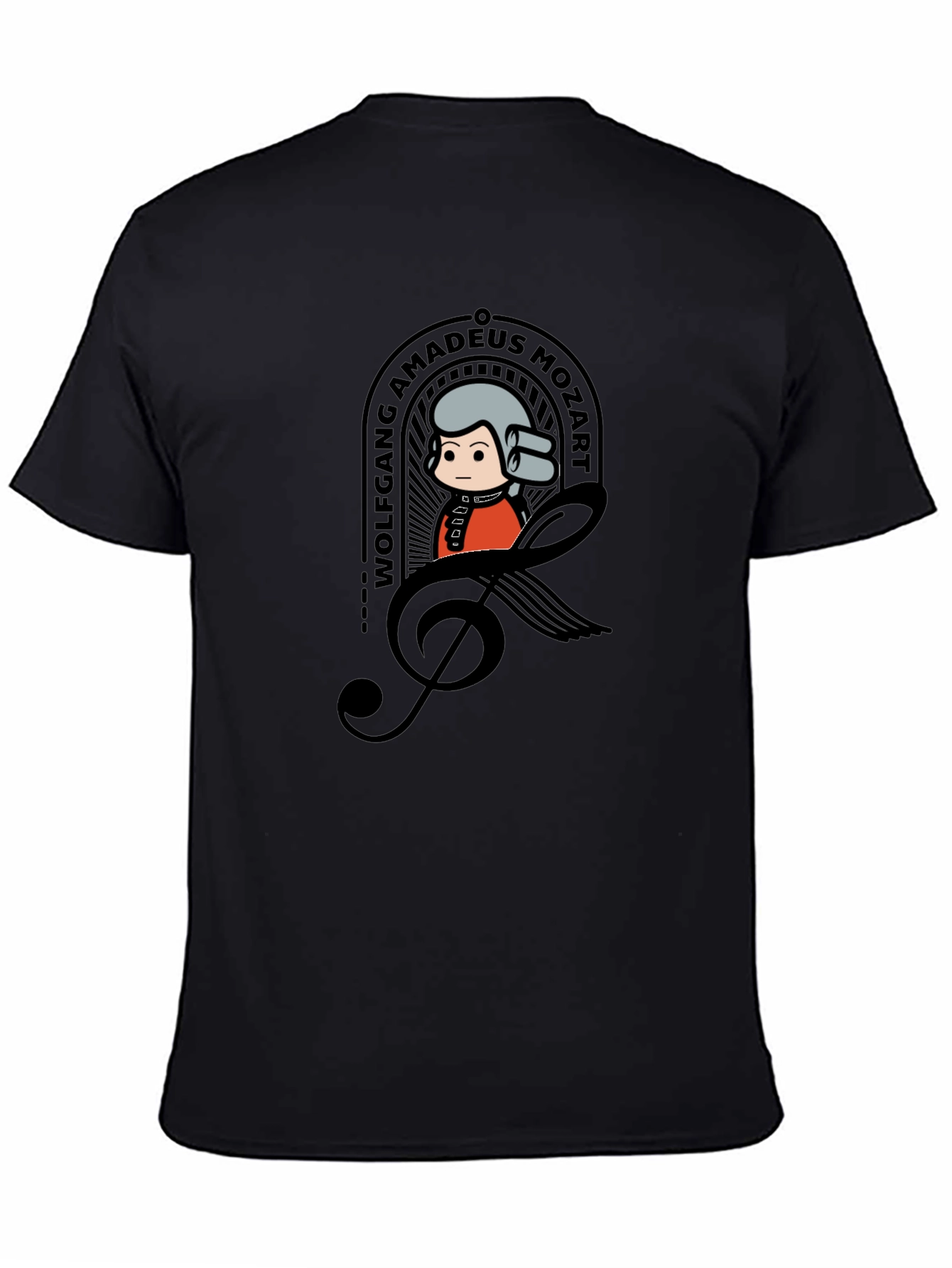 Wolfgang Amadeus Mozart Music T-Shirt
