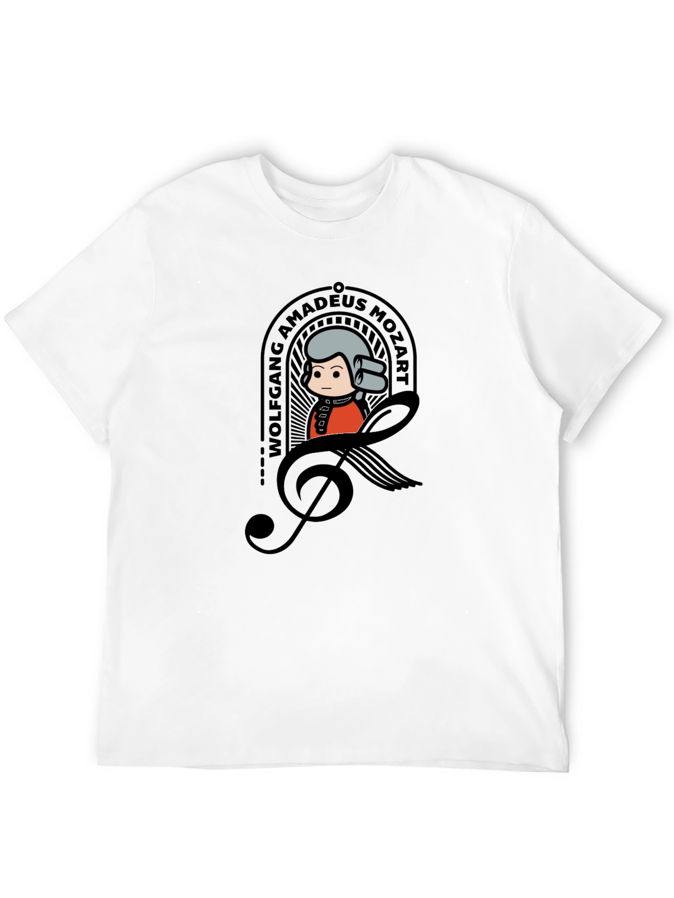 Wolfgang Amadeus Mozart Music T-Shirt