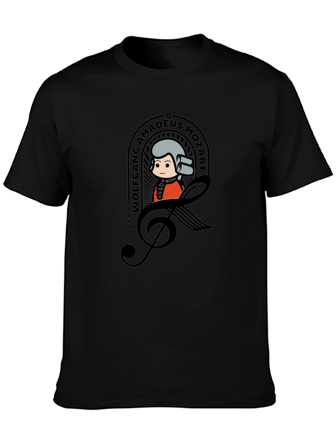 Wolfgang Amadeus Mozart Music T-Shirt