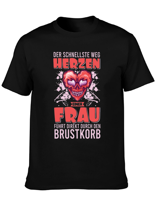 Funny German T-Shirt - The Fastest Way to a Womans Heart