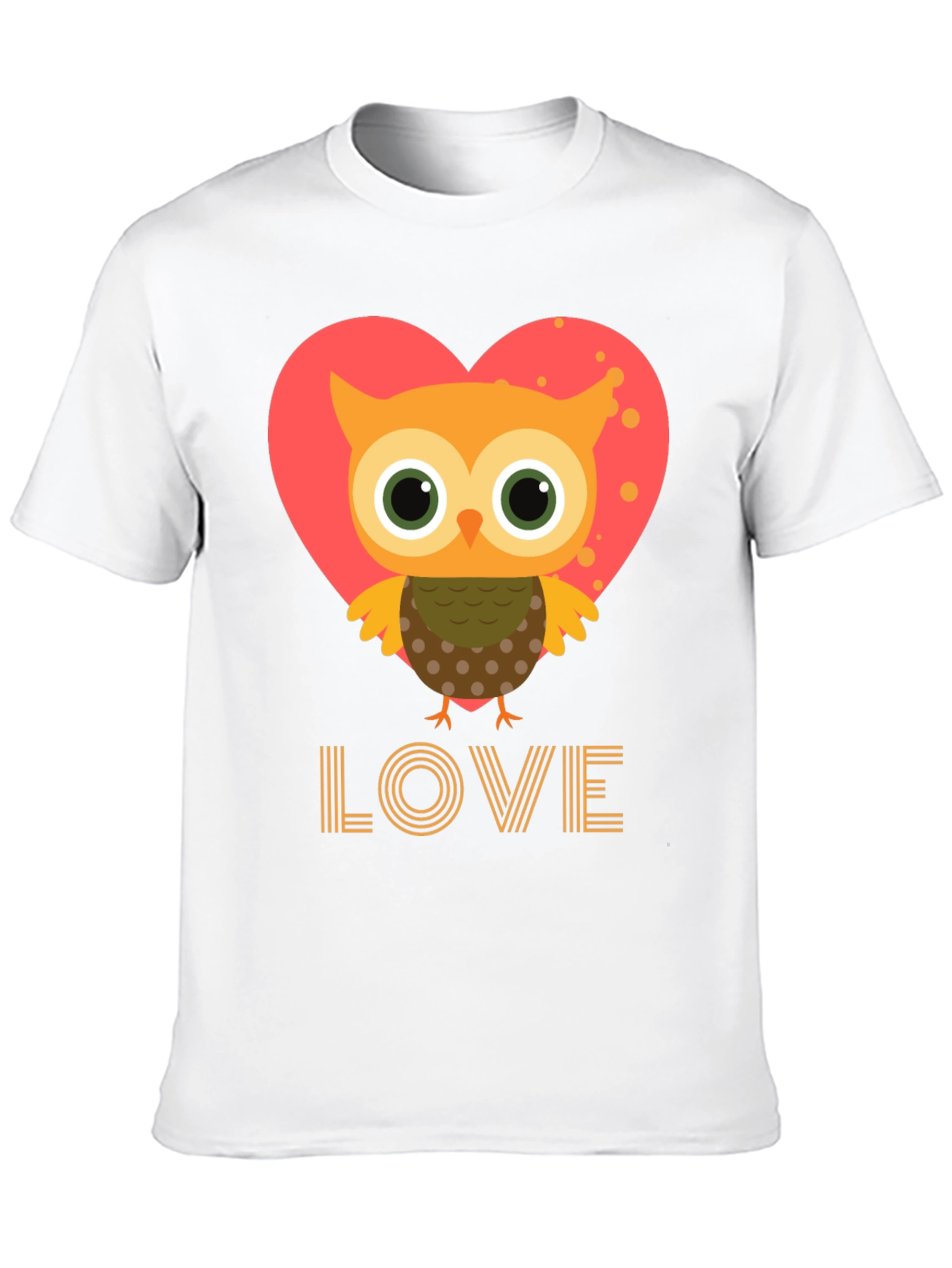 Owl Love Graphic Tee - Cute Valentines Day Shirt