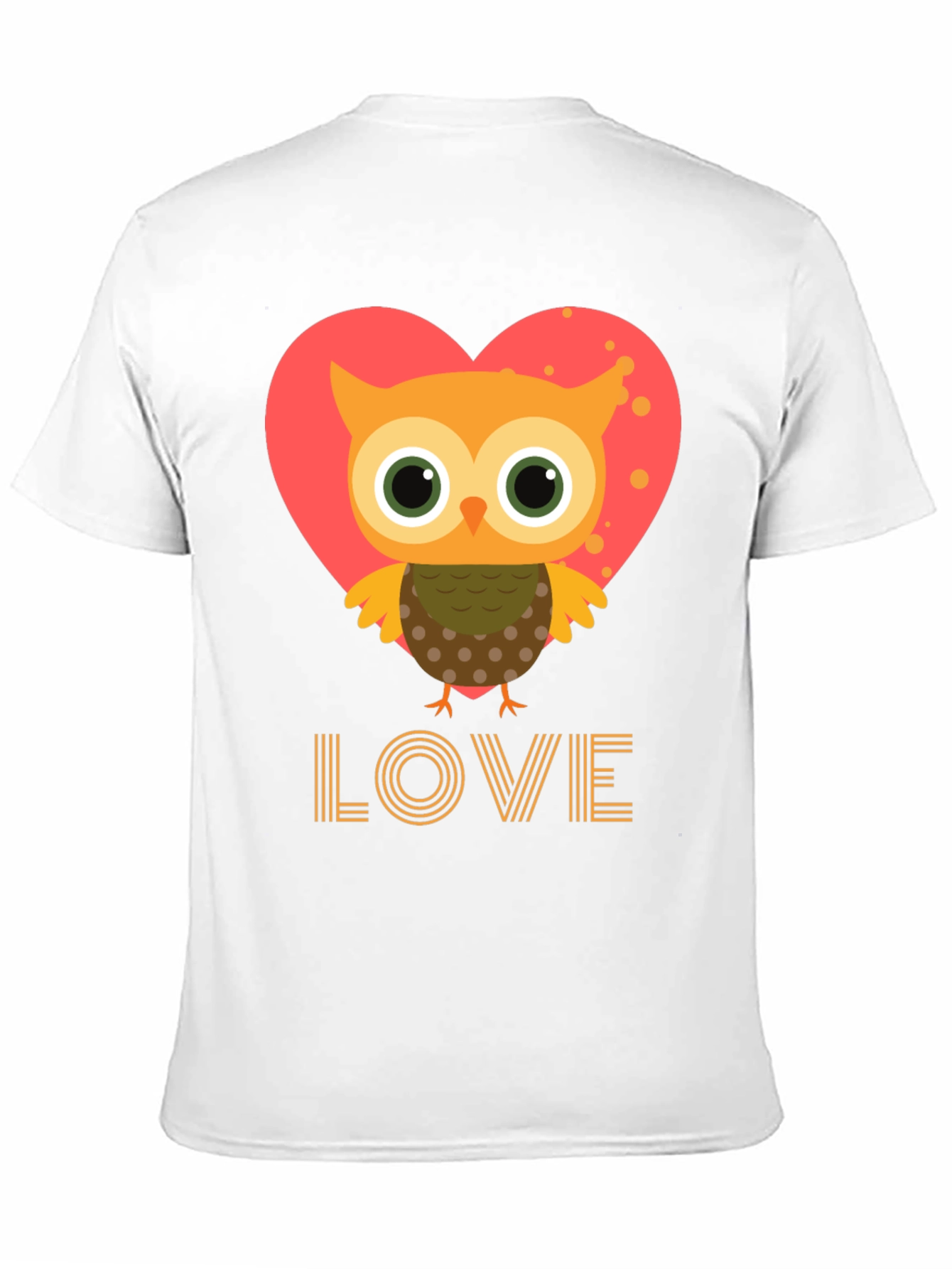 Owl Love Graphic Tee - Cute Valentines Day Shirt