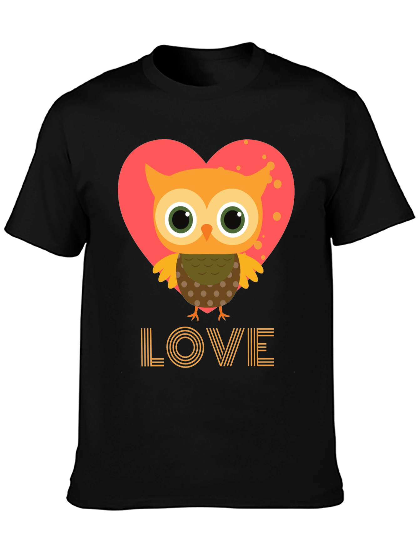 Owl Love Graphic Tee - Cute Valentines Day Shirt