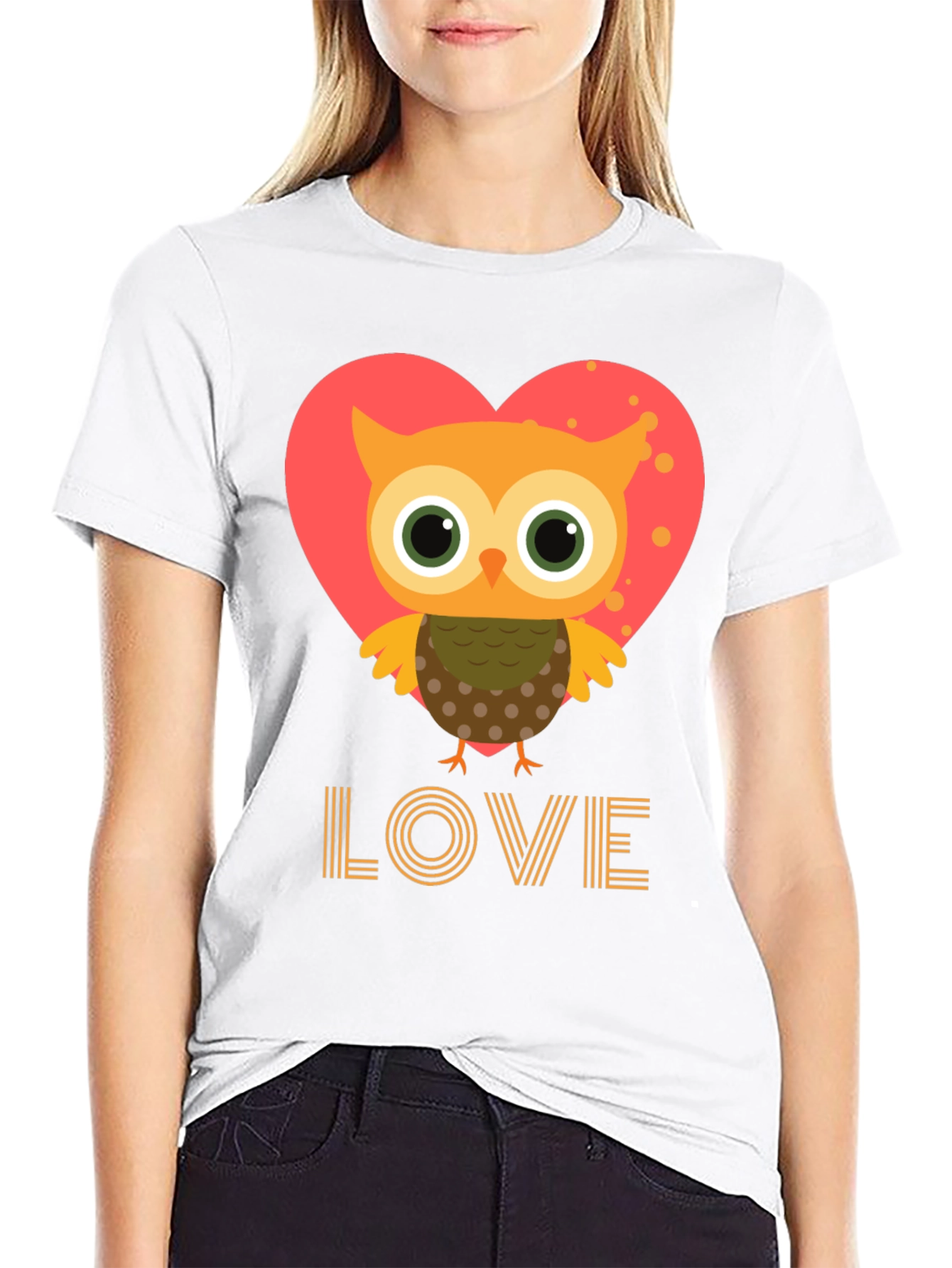 Owl Love Graphic Tee - Cute Valentines Day Shirt