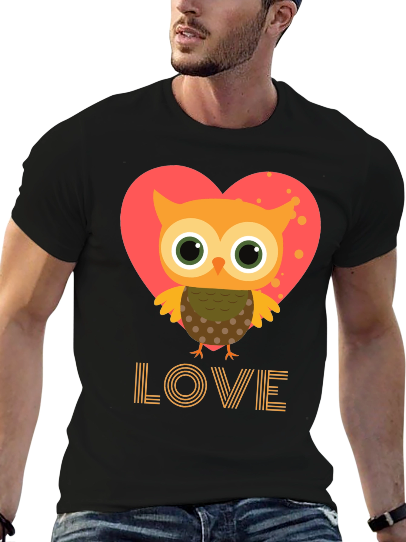 Owl Love Graphic Tee - Cute Valentines Day Shirt