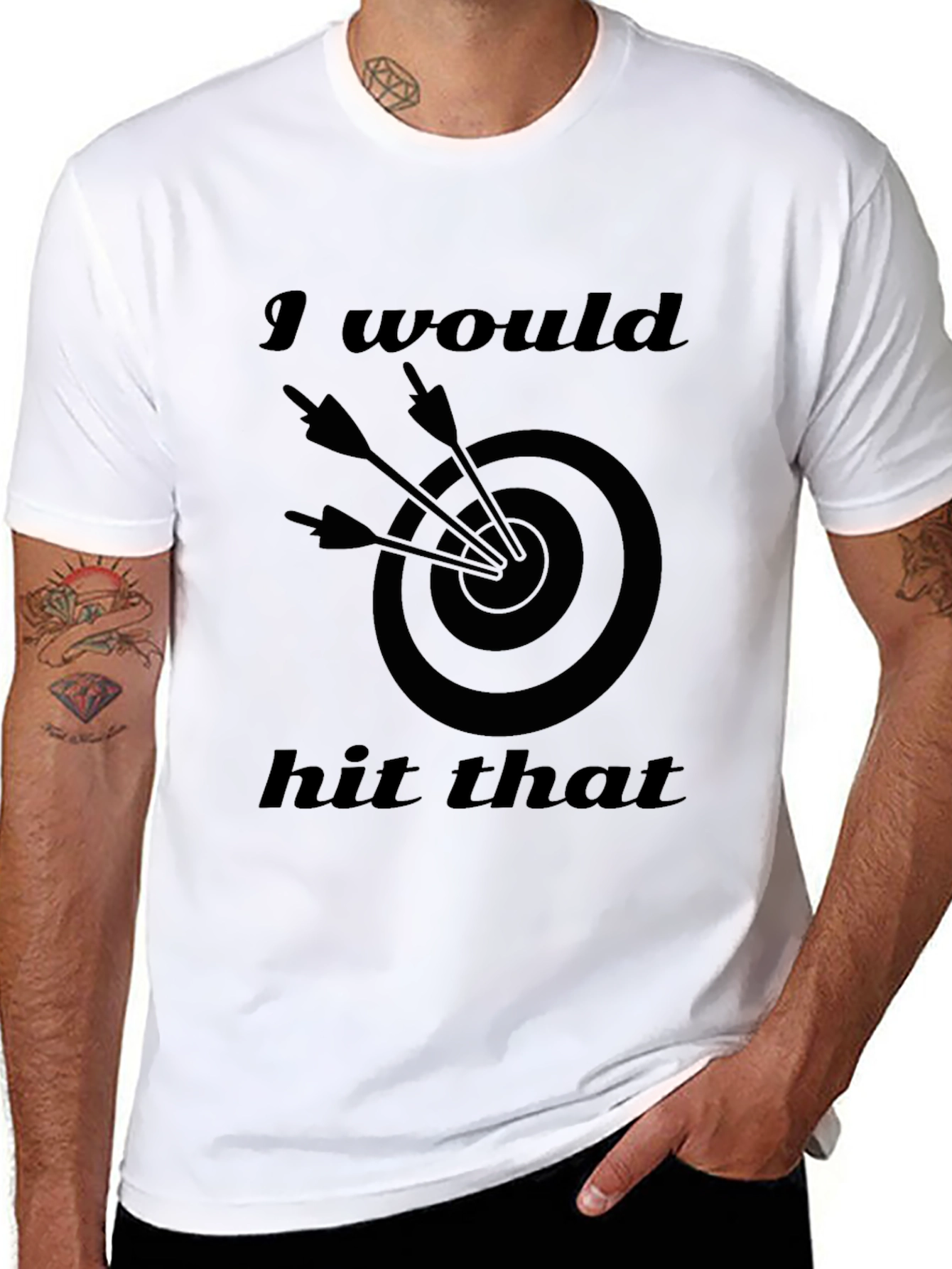 I Would Hit That Funny Target T-Shirt