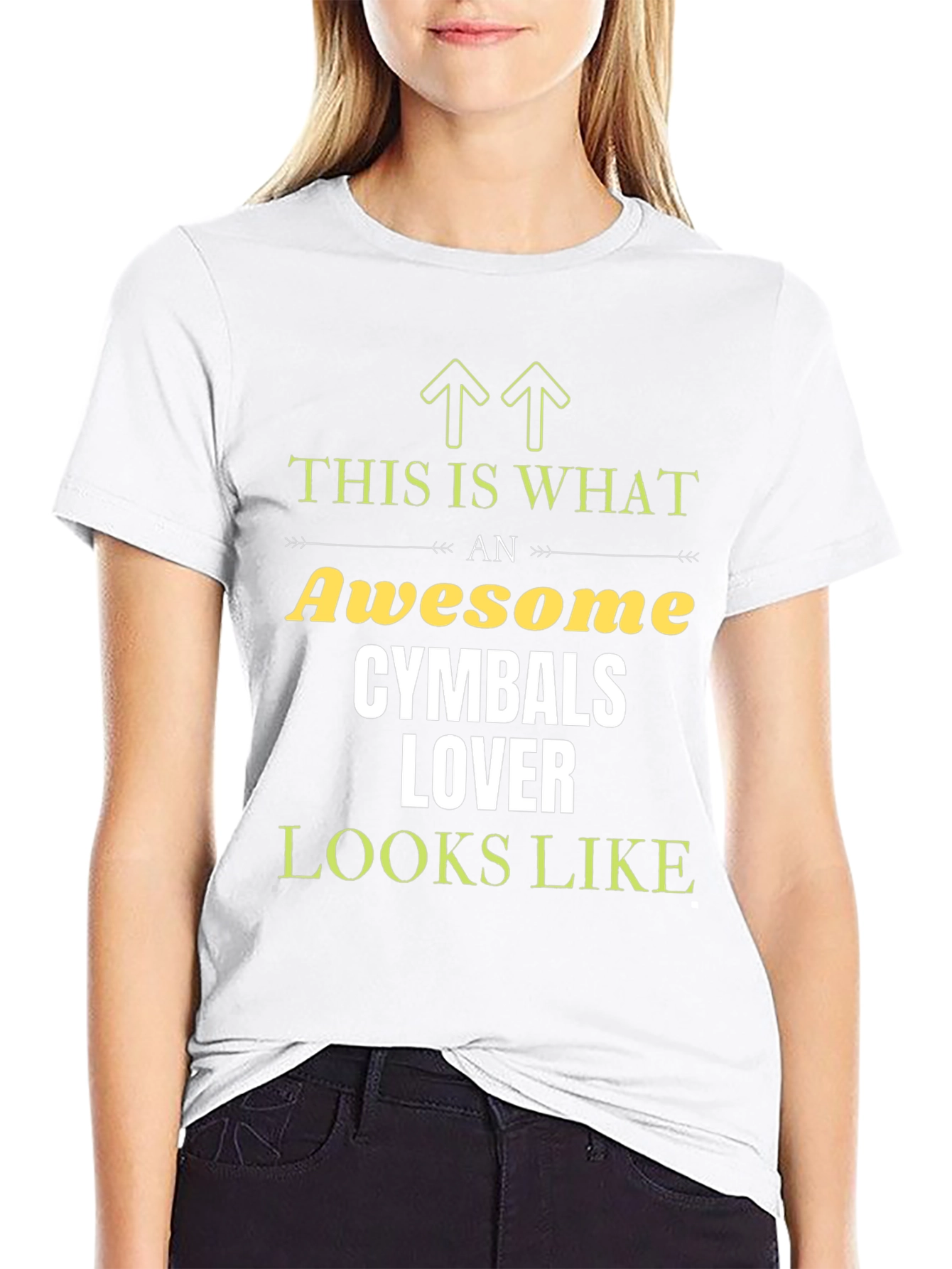 Awesome Cymbals Lover T-Shirt Funny Drummer Tee