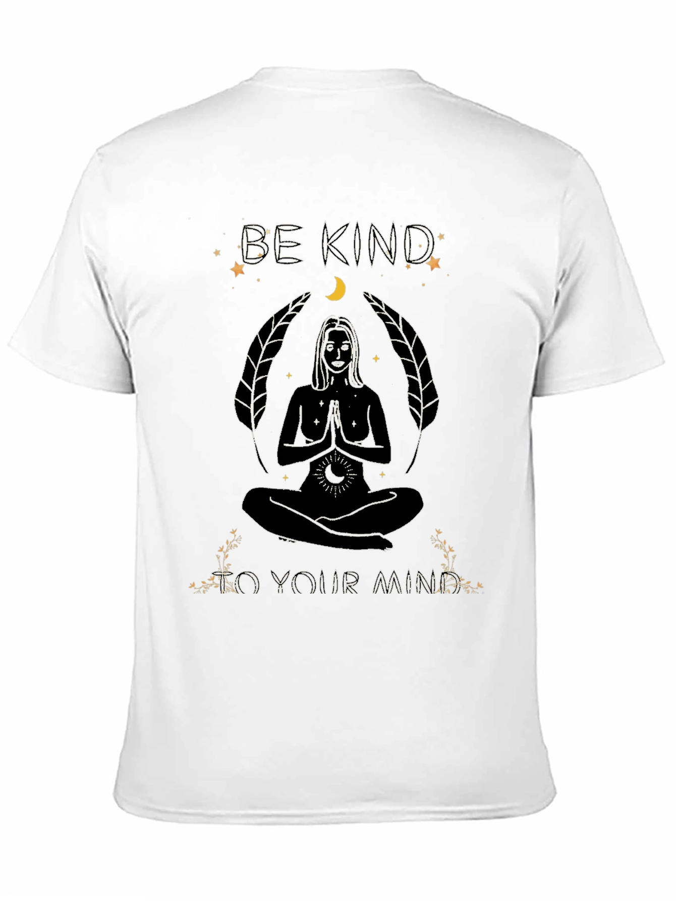 Be Kind to Your Mind Graphic T-Shirt - Black
