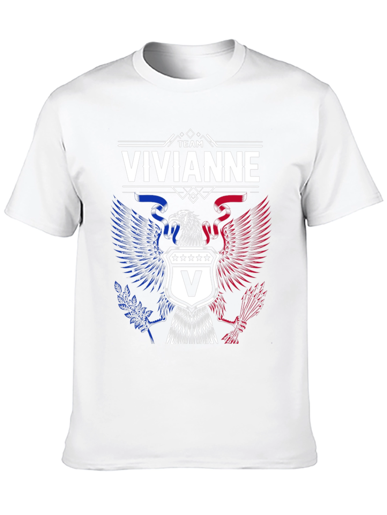 Team Vivianne Eagle Crest Graphic T-Shirt
