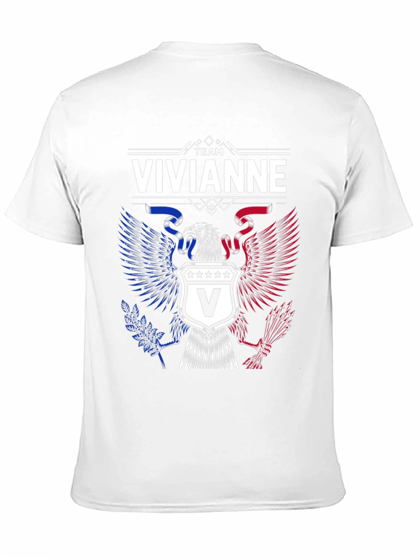 Team Vivianne Eagle Crest Graphic T-Shirt
