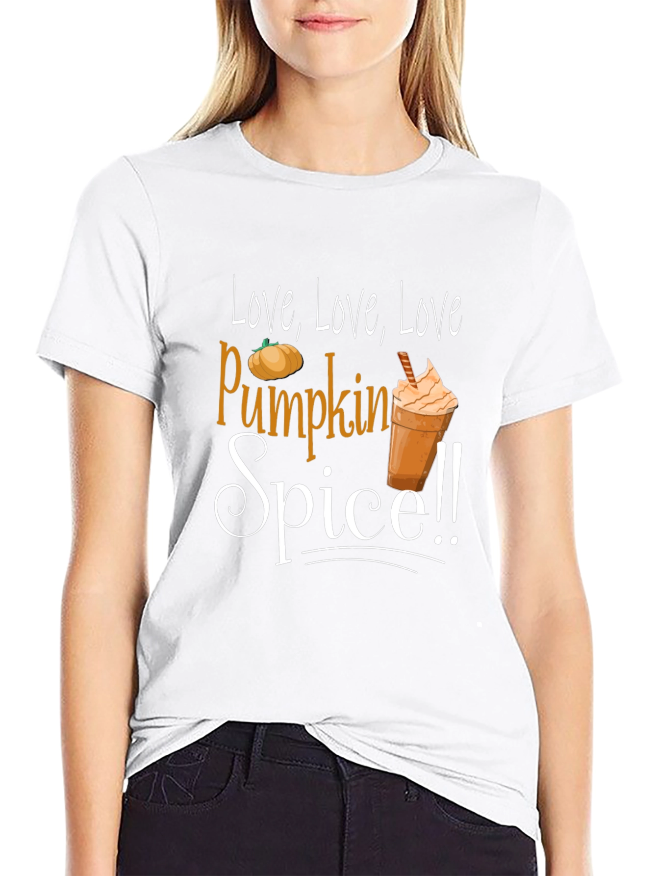 Pumpkin Spice Love Graphic T-Shirt