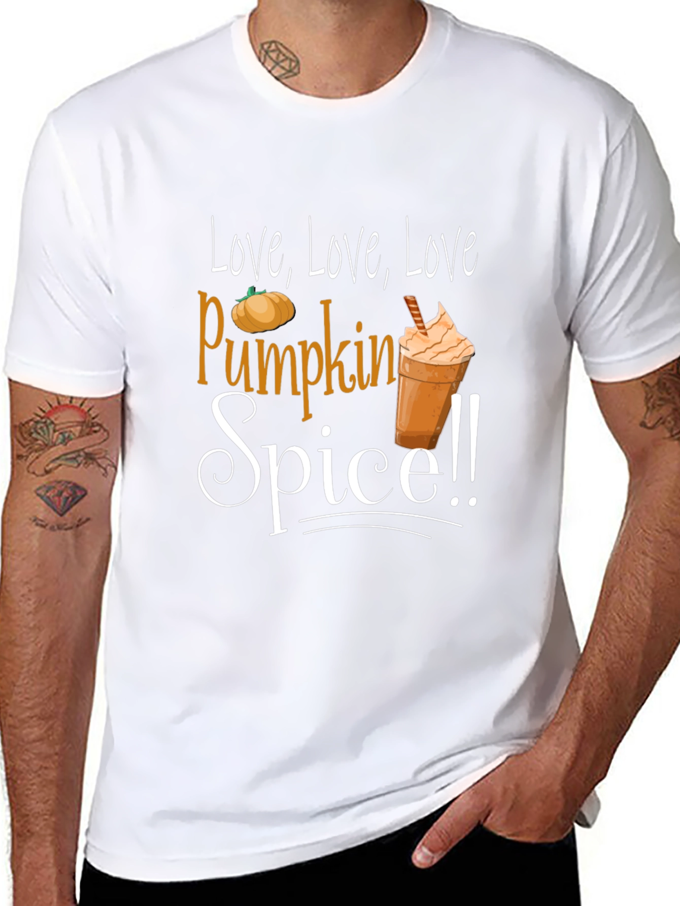 Pumpkin Spice Love Graphic T-Shirt