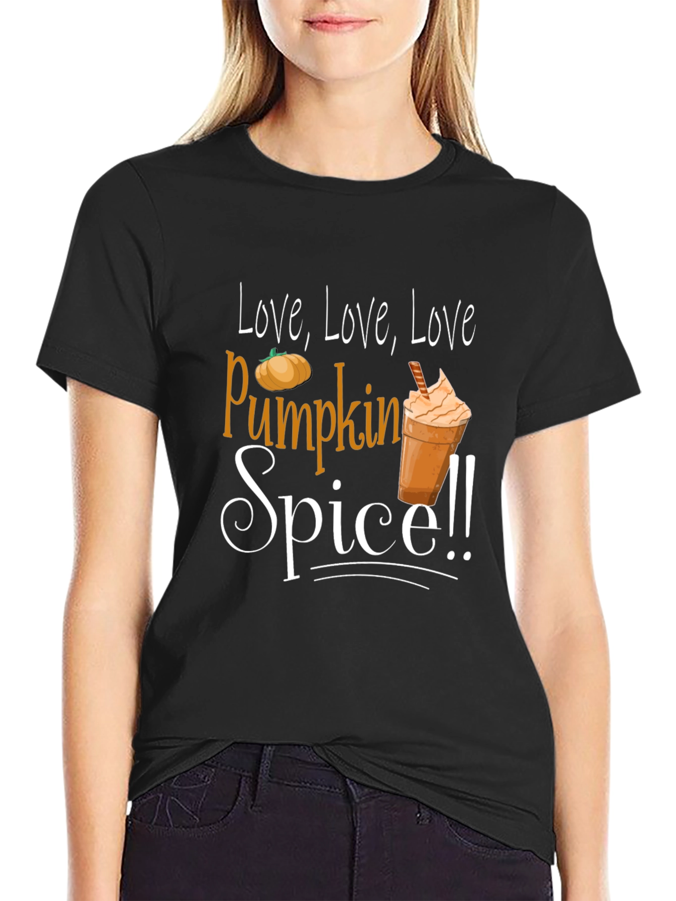 Pumpkin Spice Love Graphic T-Shirt