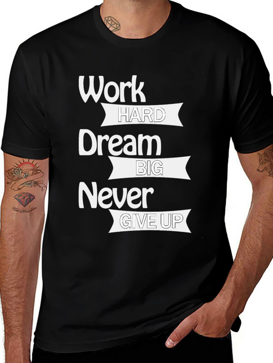 Inspirational Graphic Print T-Shirt
