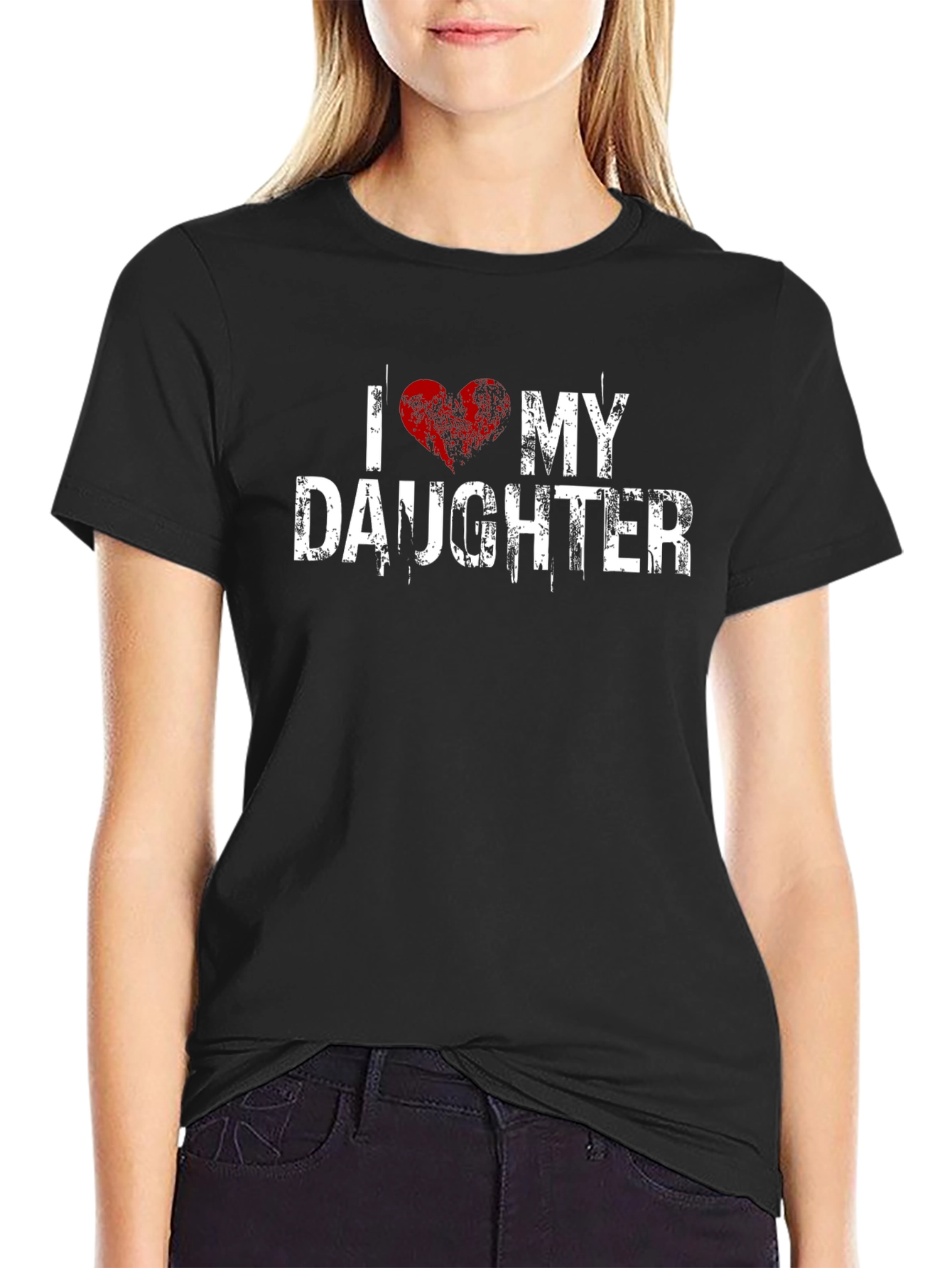 I Heart My Daughter Graphic Tee