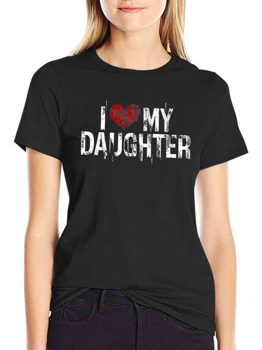 I Heart My Daughter Graphic Tee