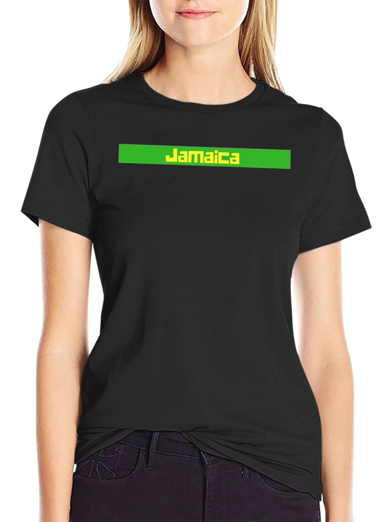 Jamaica Graphic T-Shirt - Black