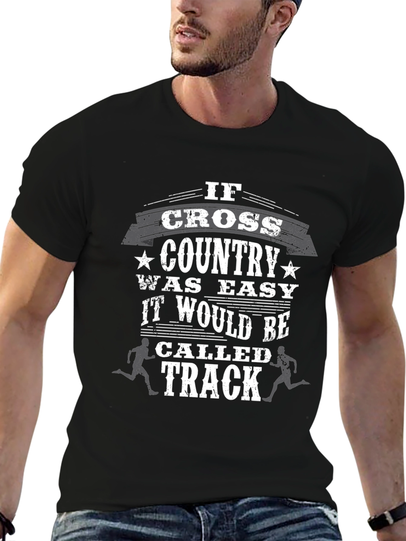 Cross Country Running T-Shirt Funny Track Tee