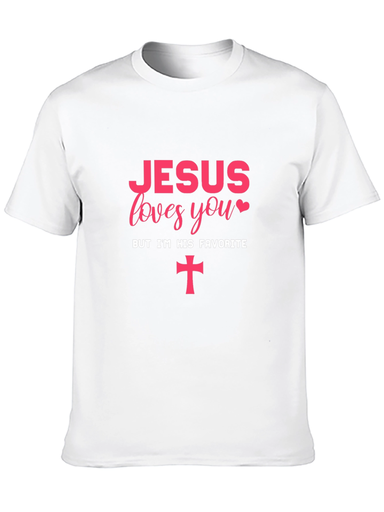 Jesus Loves You Graphic Tee - Christian Apparel