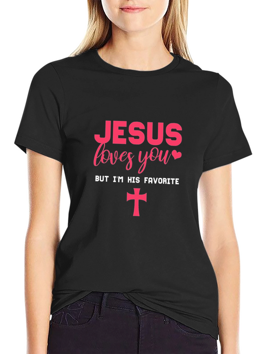 Jesus Loves You Graphic Tee - Christian Apparel