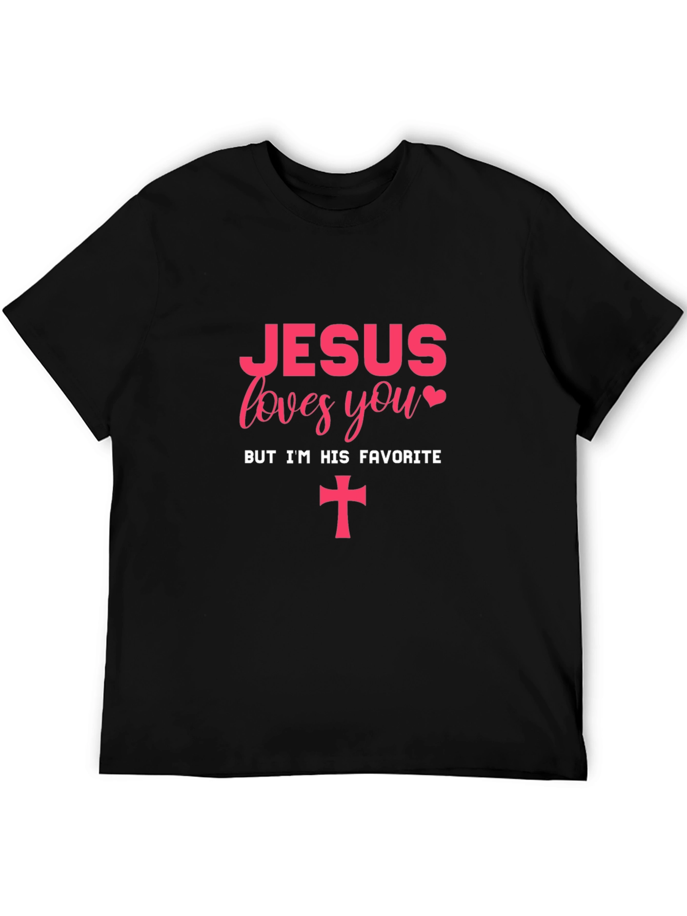 Jesus Loves You Graphic Tee - Christian Apparel