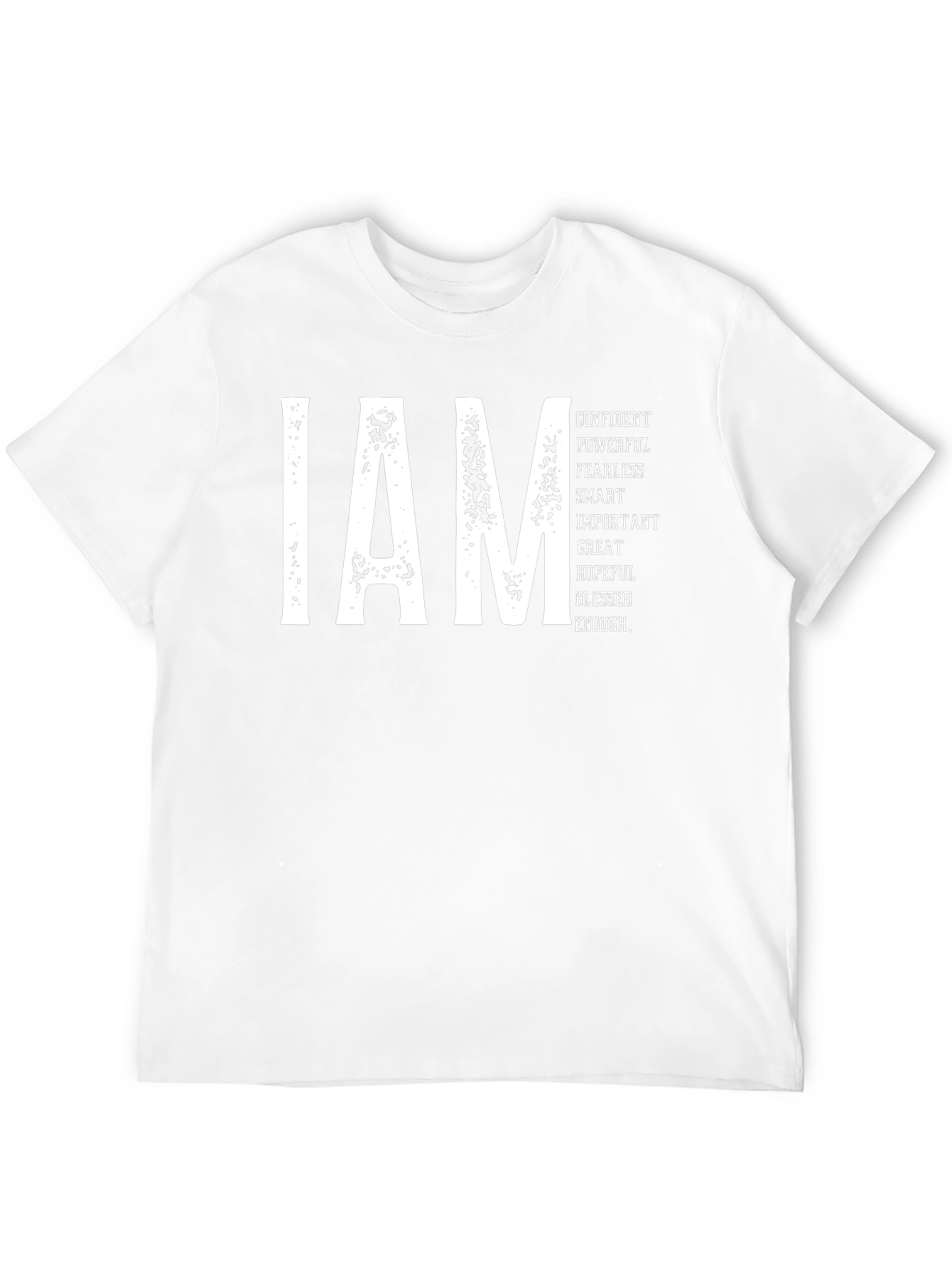 I AM Confident Graphic T-Shirt - Black