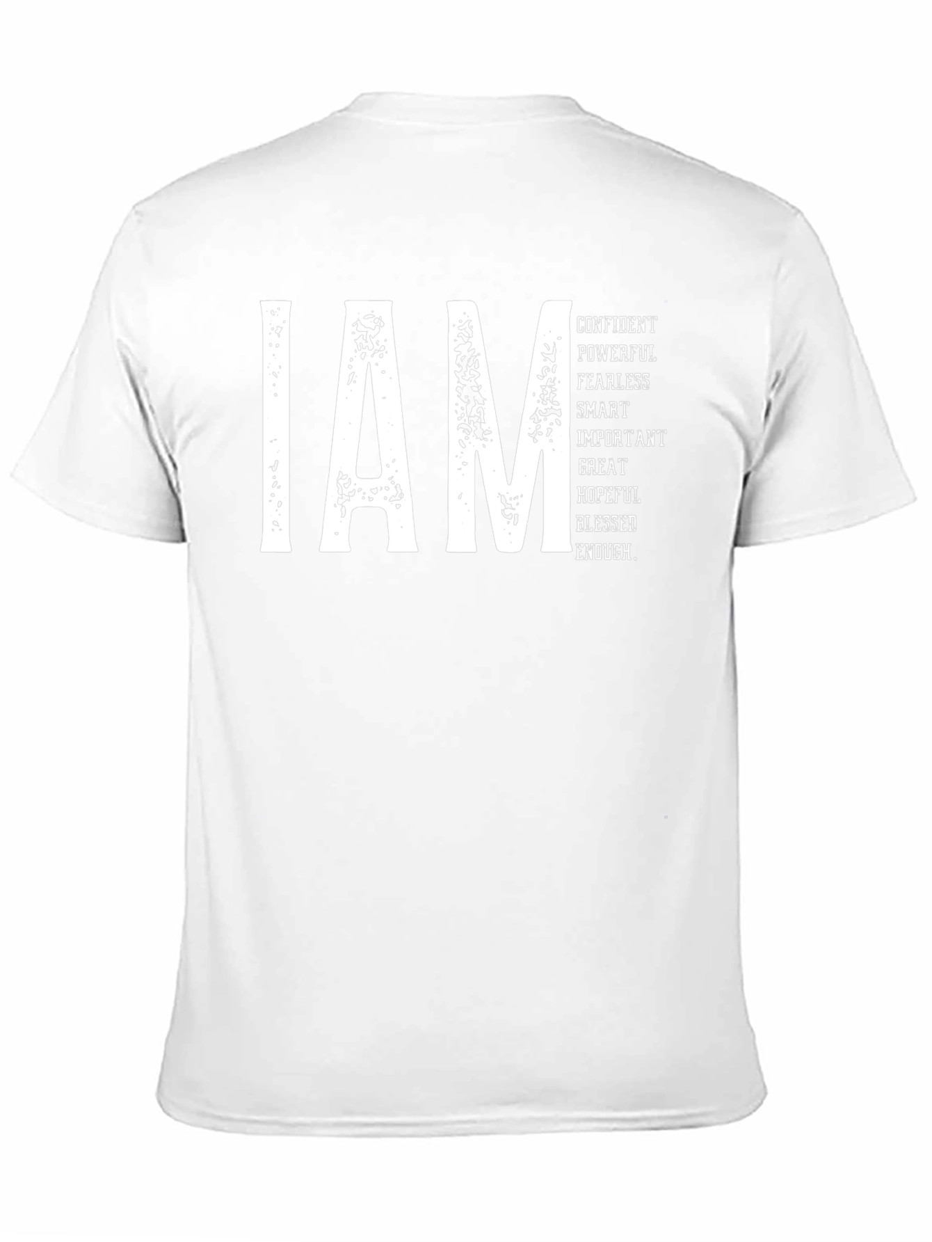 I AM Confident Graphic T-Shirt - Black