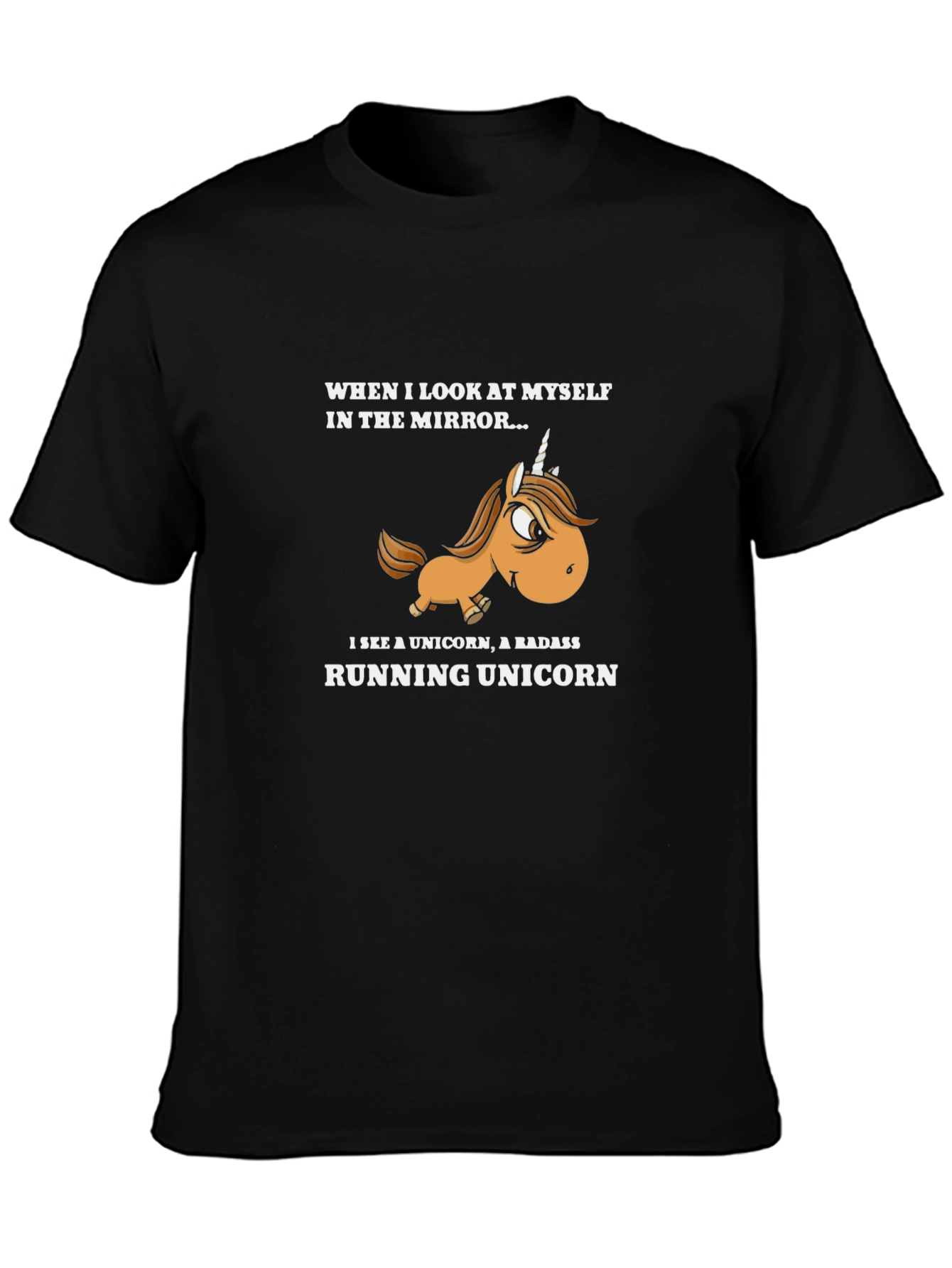 Running Unicorn Graphic Tee