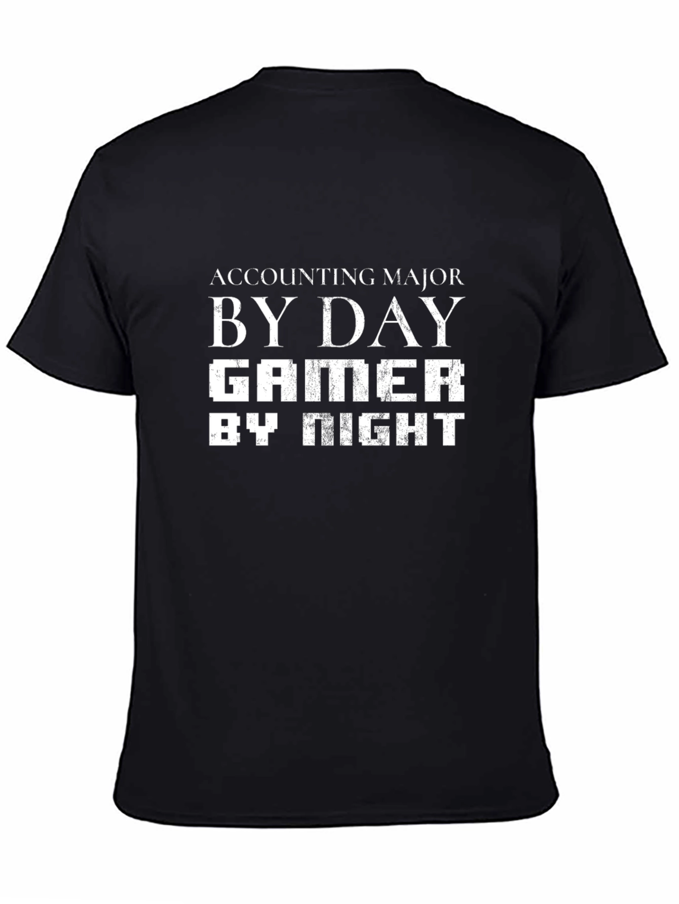 Accounting Major Gamer Graphic T-Shirt