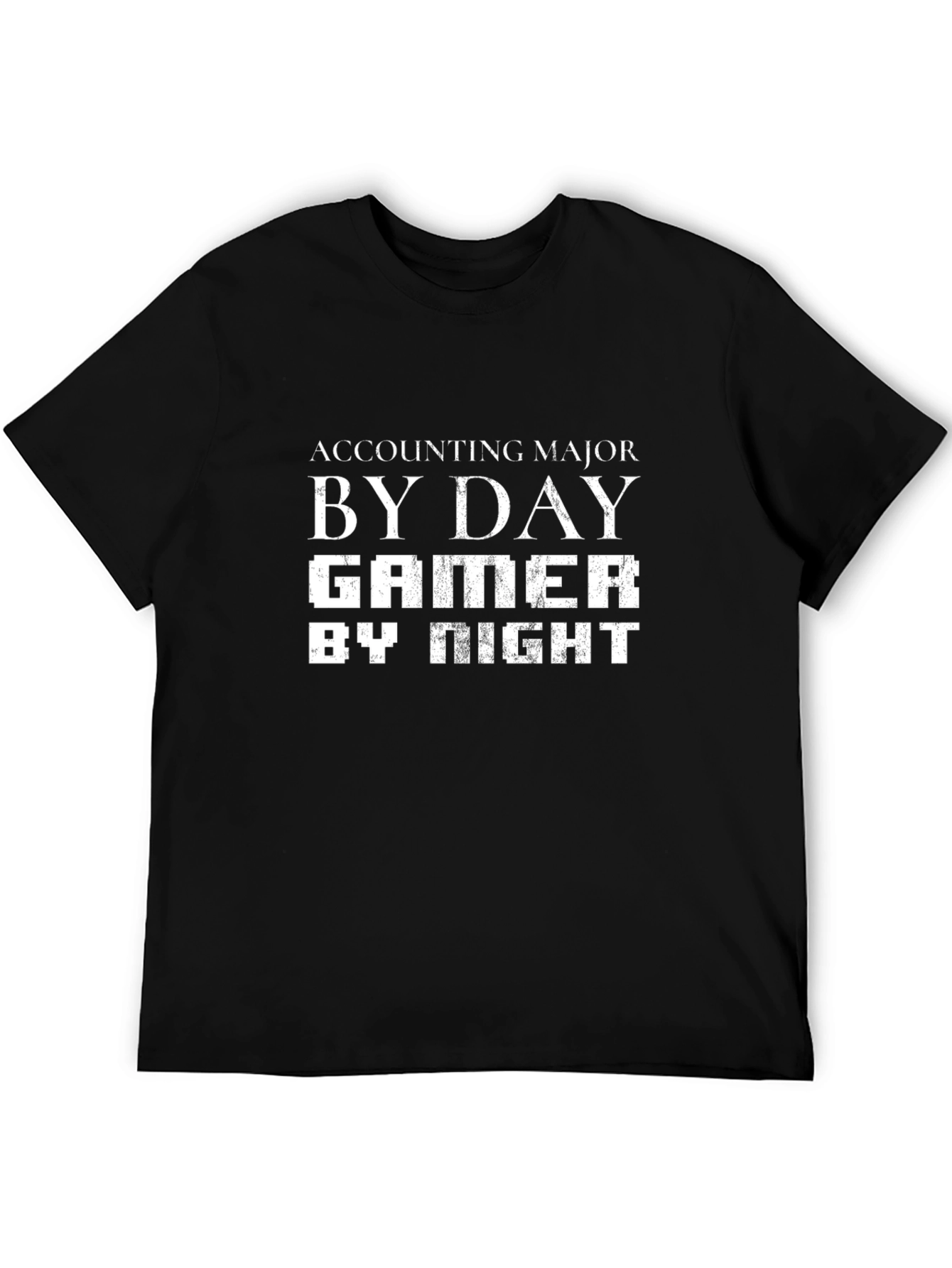 Accounting Major Gamer Graphic T-Shirt