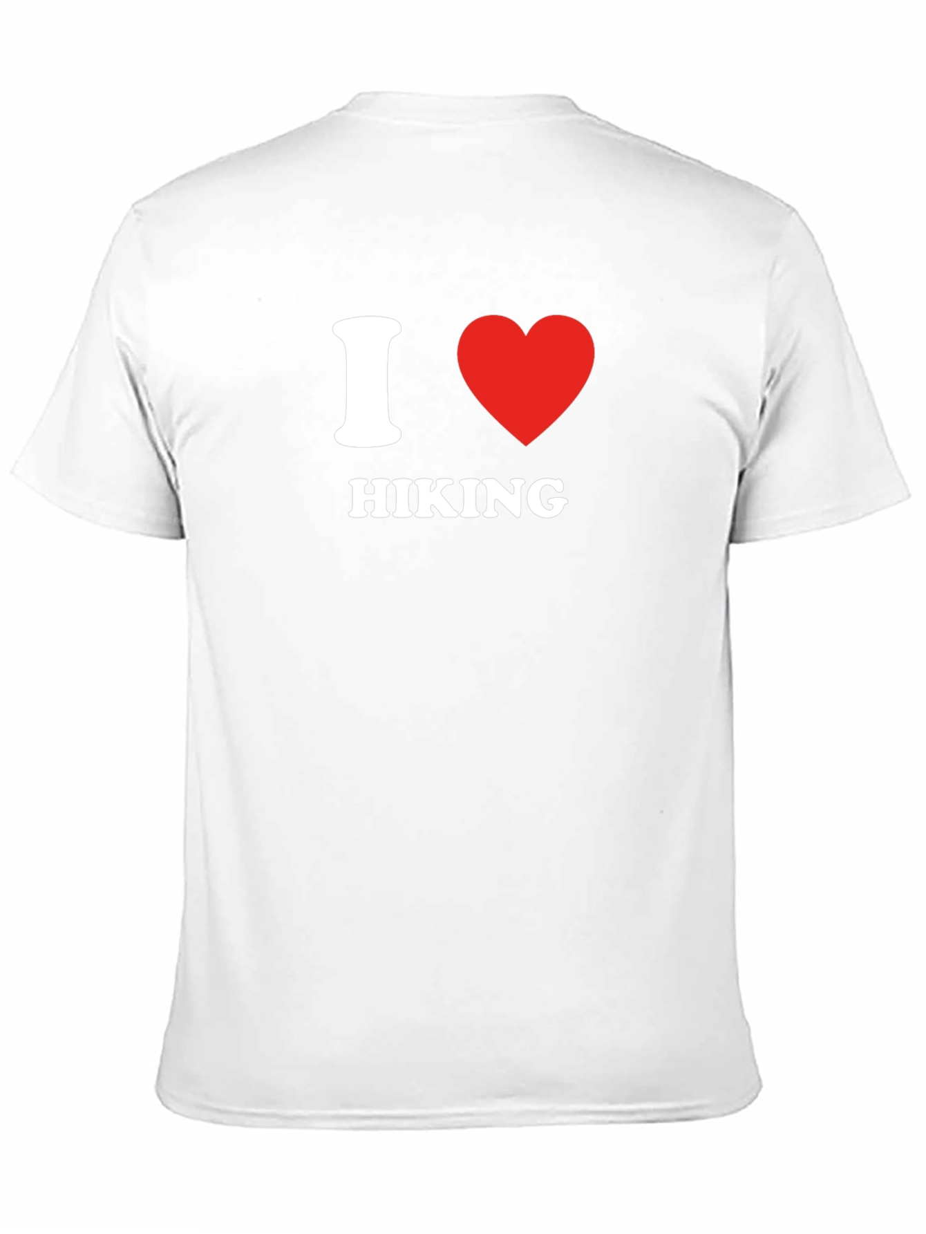 I Heart Hiking Graphic Tee - Black