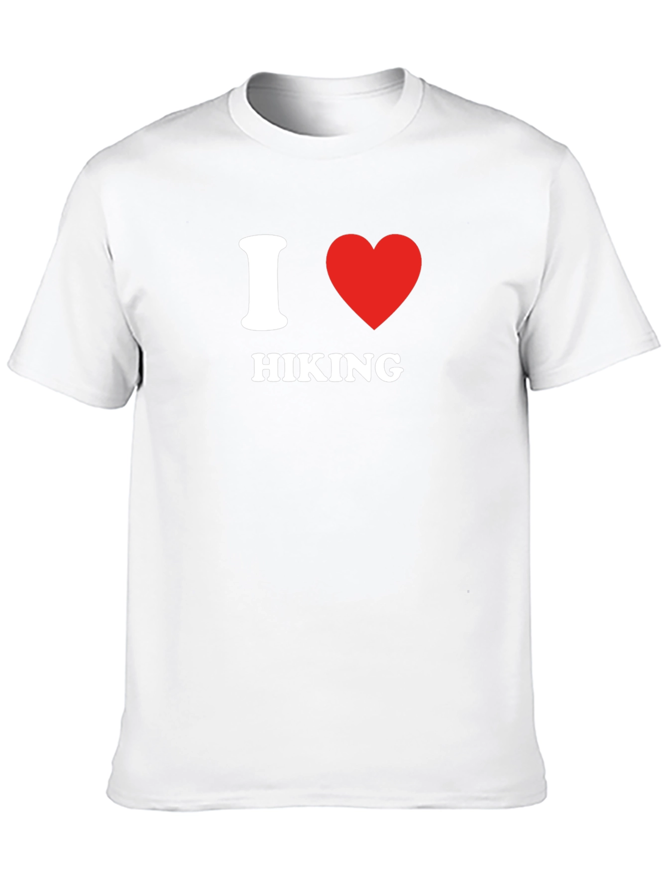I Heart Hiking Graphic Tee - Black