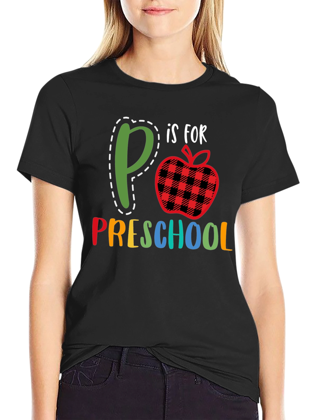 P is for Preschool T-Shirt Teacher Apparel