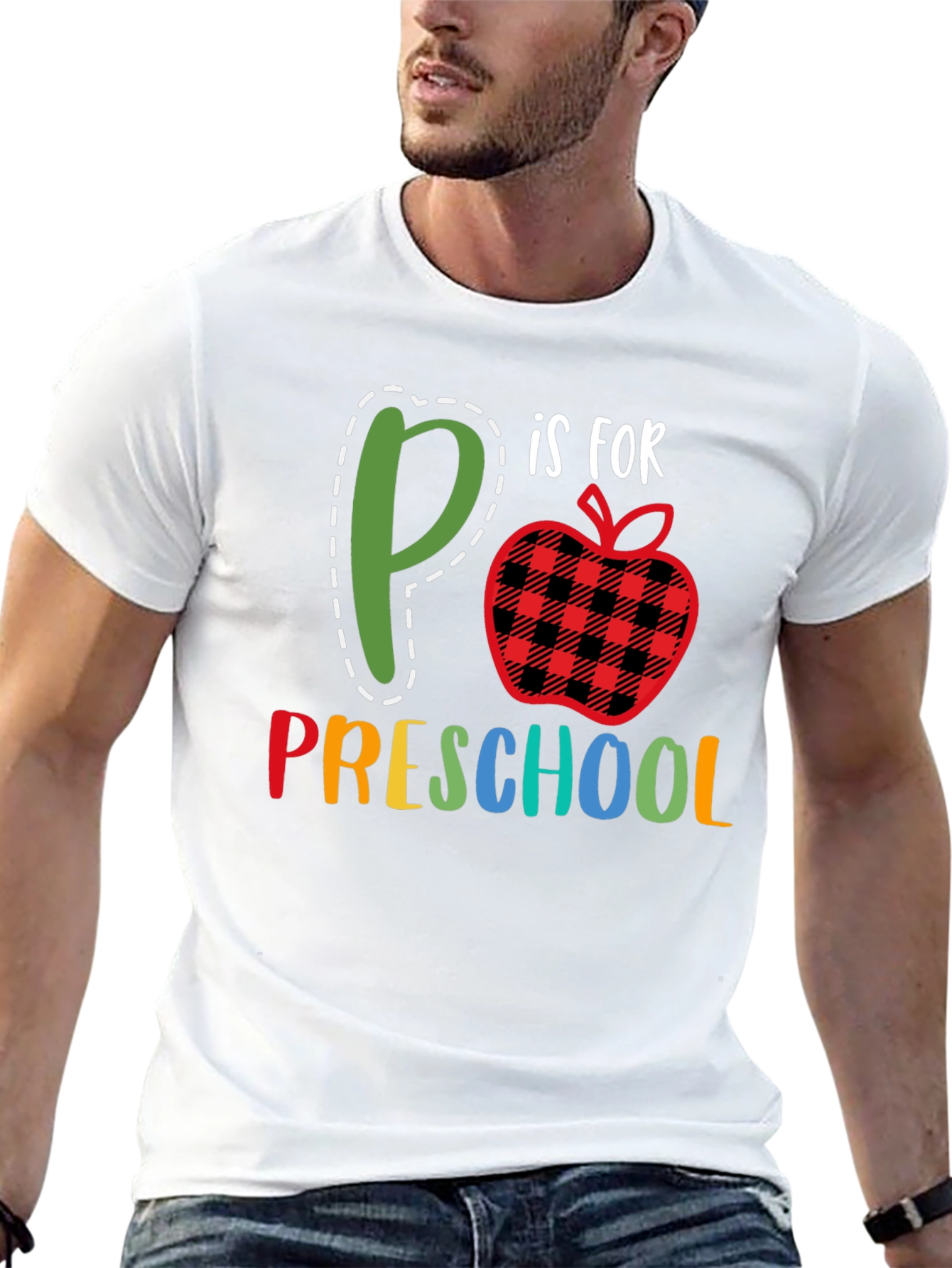 P is for Preschool T-Shirt Teacher Apparel