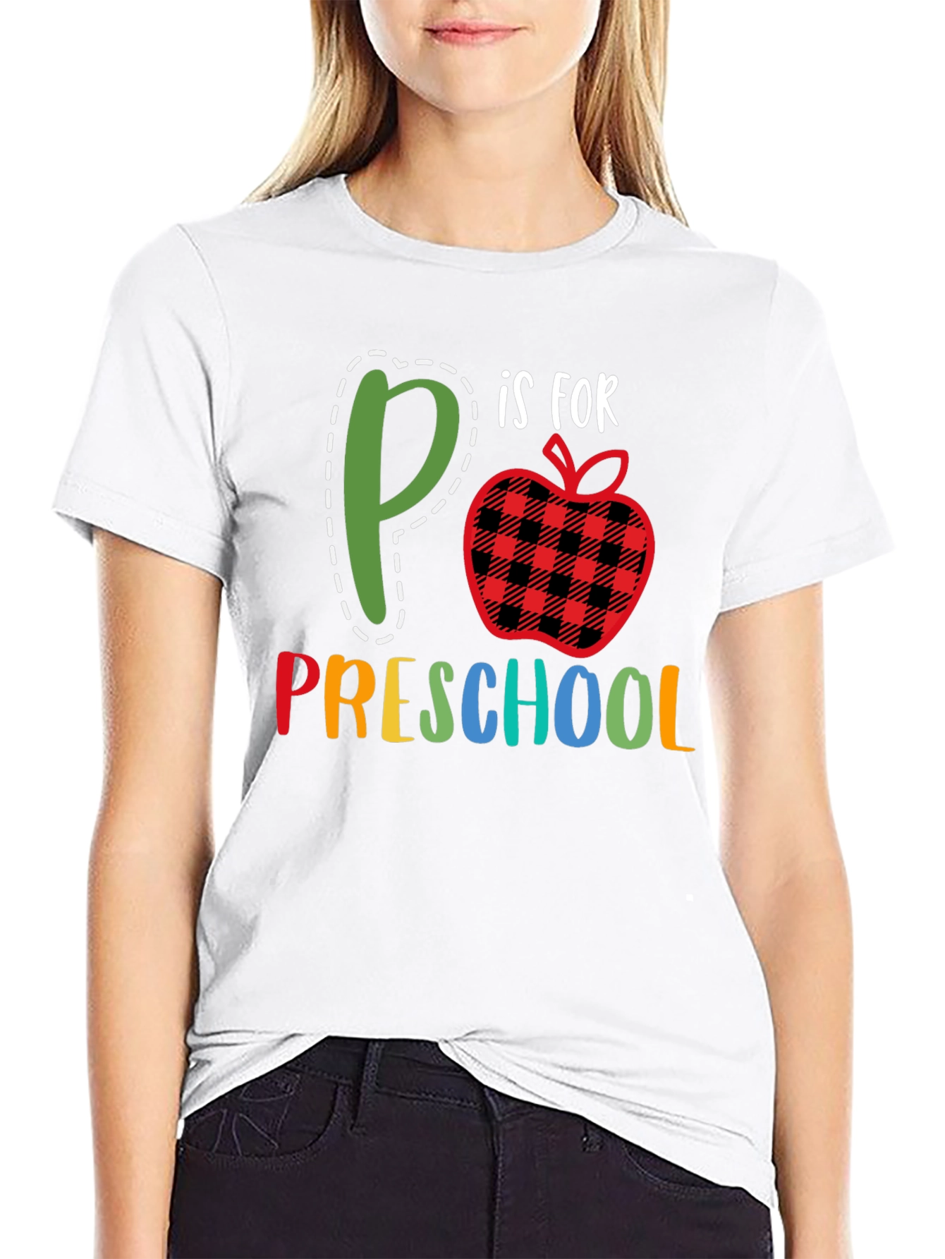 P is for Preschool T-Shirt Teacher Apparel